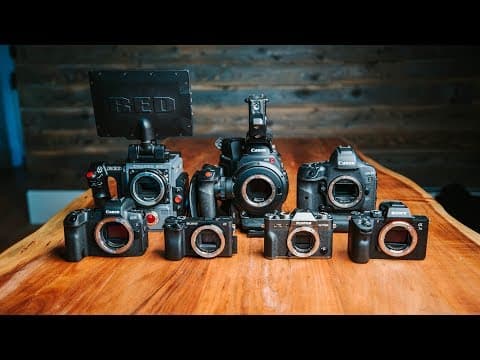 CANON VS RED VS FUJIFILM VS SONY - Can You Tell The Difference? thumbnail