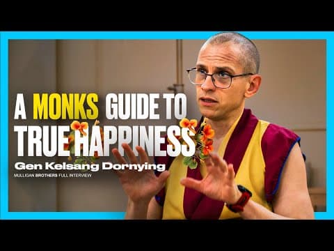 A Monk's GUIDE To True HAPPINESS | Gen Kelsang Dornying [4K] thumbnail