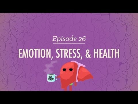 Emotion, Stress, and Health: Crash Course Psychology #26 thumbnail