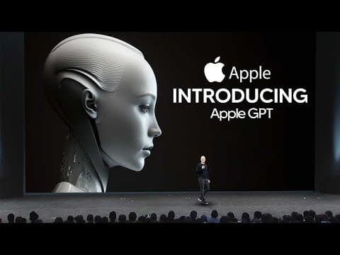Apples New 'APPLE GPT' Stuns THE ENTIRE INDUSTRY! (Now ANNOUNCED!) thumbnail