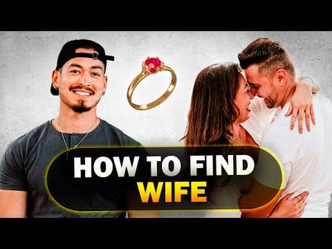 HOW TO FIND YOUR WIFE! (Follow These Steps...) thumbnail