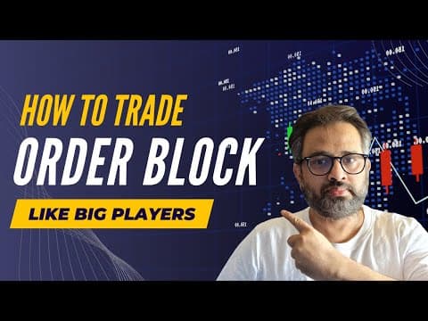 How to trade order block like big players (commodity trading series) thumbnail