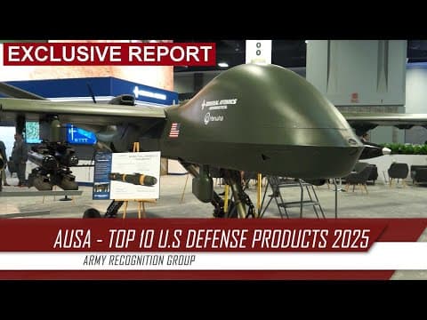 Top 10 U.S. Weapons and Defense Products Innovations 2025 Unveiled at AUSA thumbnail