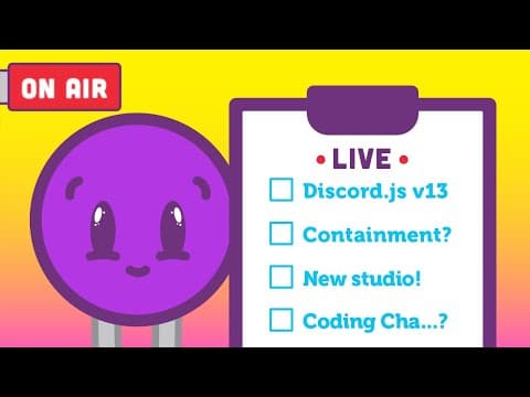 Coding Train Live: Exploring New Studio and a Coding Challenge? thumbnail