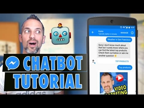 How to Make a free Facebook Messenger Bot (Manychat Tutorial) thumbnail
