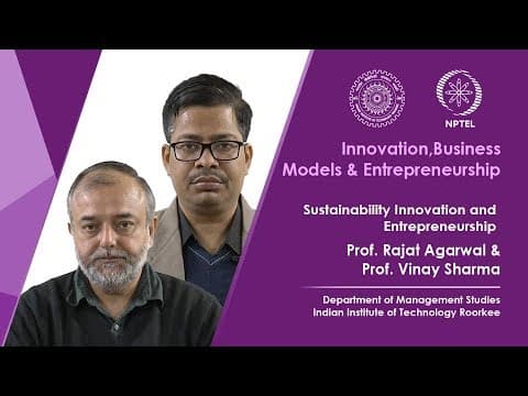 Sustainability Innovation and Entrepreneurship thumbnail