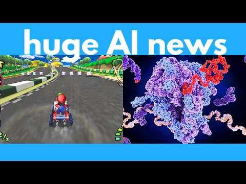 Realtime AI video games, AI makes antibodies, video to 3D, colorize animations, new TTS thumbnail
