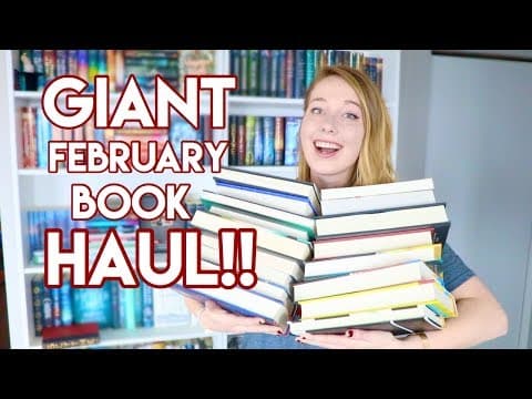 GIANT February Book Haul!! (Sorry Wallet lol) thumbnail