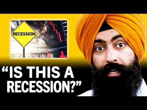 “This Is NOT A Real Recession” thumbnail