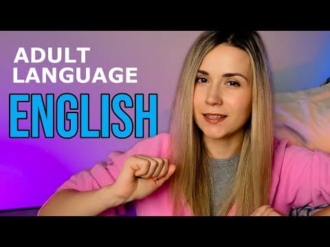 Adult language English thumbnail