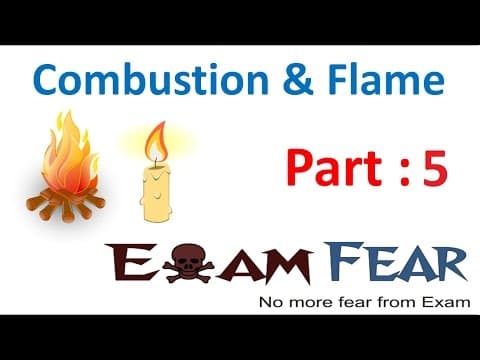 Chemistry Combustion & Flame Part 5 (Heat needed for Combustion) Class 8  VIII thumbnail