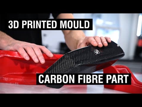 Hand Laminating a Carbon Fibre Part Directly into a 3D Printed Mould thumbnail