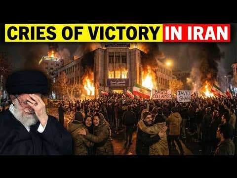 TEHRAN IN FLAMES as IRGC Withdraw—1,3 Million Iranians HIT Iran's Capital with Surprising Mutiny thumbnail