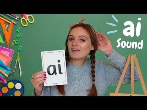 'ai' Sound Phonics | Learn to Read with 'ai' Words | British Teacher's Phonics Lesson thumbnail