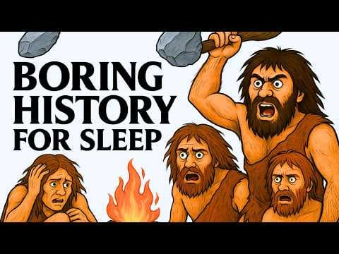 What It Was Really Like to Be a Caveman | Boring History For Sleep thumbnail