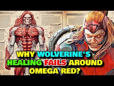 Omega Red Anatomy Explored - Why Wolverine's Healing Don't Work Around Him? What Are Death Spores? thumbnail