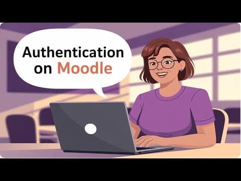 How to Set Up Authentication on Moodle thumbnail