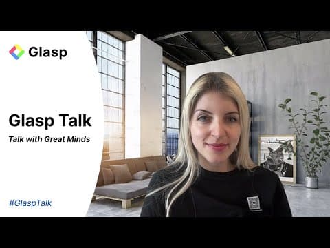 How to Master High-Stakes Negotiations & Create Win-Win Opportunities | Gerta Malaj | Glasp Talk #42 thumbnail