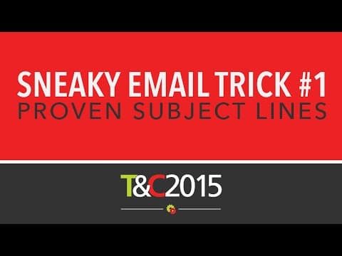 Email Marketing Tips  - Proven Subject Lines thumbnail