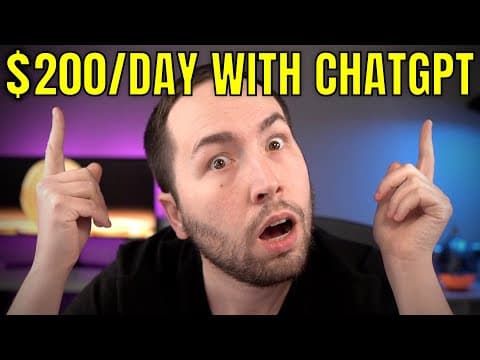 Copy & Paste YouTube Shorts with ChatGPT and Make $200 Per Day (AVAILABLE WORLDWIDE) thumbnail