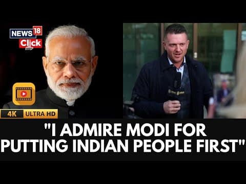 Tommy Robinson Hails Modi As He Says Pakistan Is a Terror State, Time to Free Balochistan | 4K thumbnail