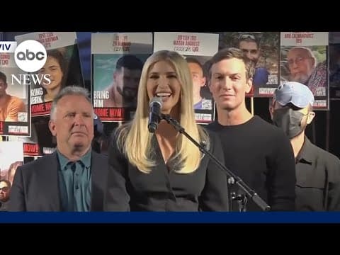 Jared Kushner, Ivanka Trump speak in Israel after ceasefire announcement thumbnail