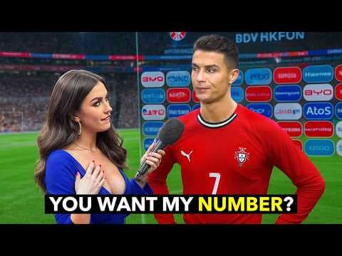 When Reporters Flirt With Football Players thumbnail