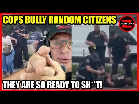 Dirty Cop Arrests Innocent People for Refusing to Be B**ten! thumbnail