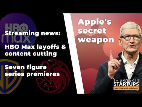 Apple's new feature & potential ads business + more HBO Max layoffs & chaos | E1538 thumbnail