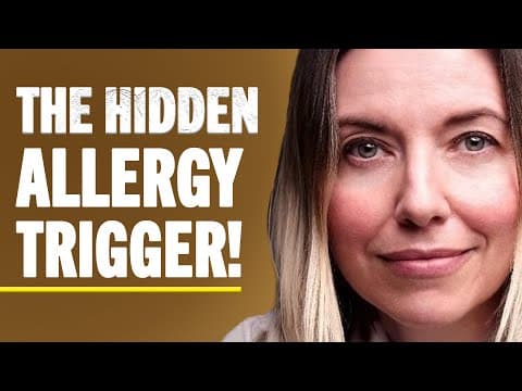 The ROOT CAUSE Of Allergies, Why They GET WORSE & How To GET RID Of Them | Theresa MacPhail thumbnail