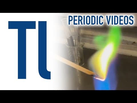Thallium - Periodic Table of Videos thumbnail