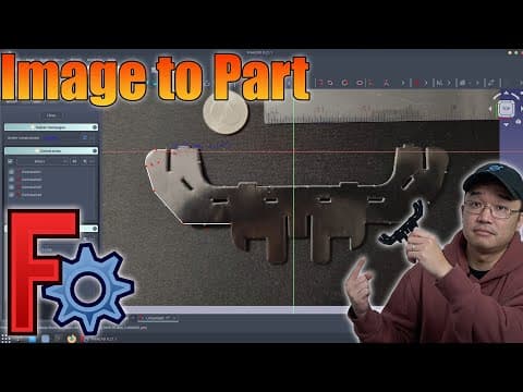 How to Convert Images into 3D Models with FreeCAD thumbnail