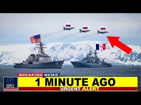 France DEPLOYS Fleet in Greenland to INTIMIDATE US Navy - Then Russia SHOCKED This thumbnail