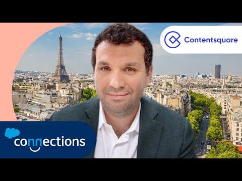 How Contentsquare Uses Data to Optimize the Customer Experience | Connections Ep. 26 | Salesforce thumbnail