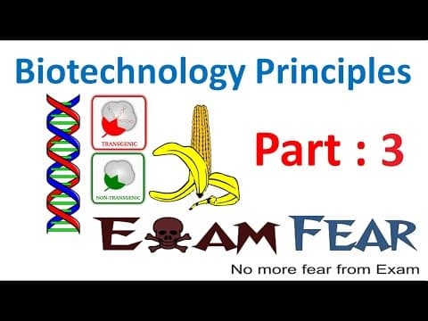 Biology Biotechnology Principles part 3 (Why genetic Engineering?) class 12 XII thumbnail