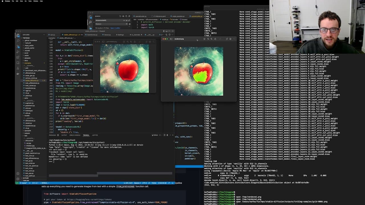YouTube video player