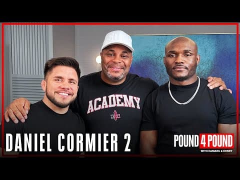 DANIEL CORMIER: Jon Jones Retirement, Conor McGregor, Kamaru’s Next Fight || Pound 4 Pound Podcast thumbnail