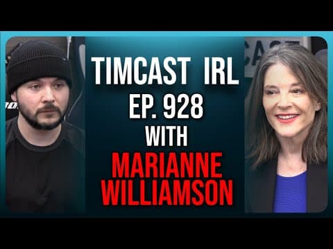 Timcast IRL - Democrats FURIOUS Over Migrant Crisis, Airlines Fly Them WITH ID w/Marianne Williamson thumbnail