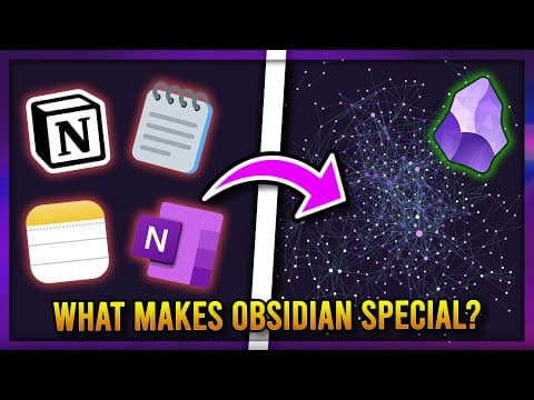 Creating a powerful zettelkasten setup for learning using Obsidian (Full setup + download) thumbnail