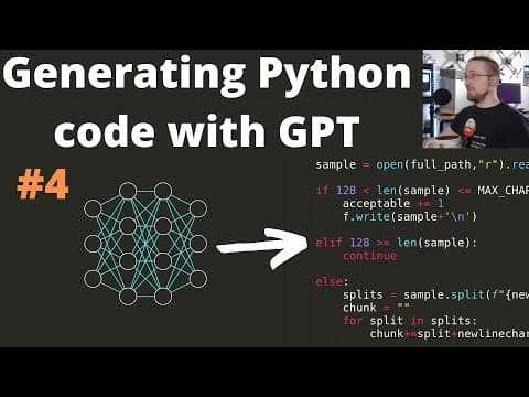 Generative Python Transformer p.4 - Tokenizing thumbnail
