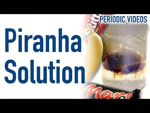 What Happens When You Use Piranha Solution on Candy? thumbnail