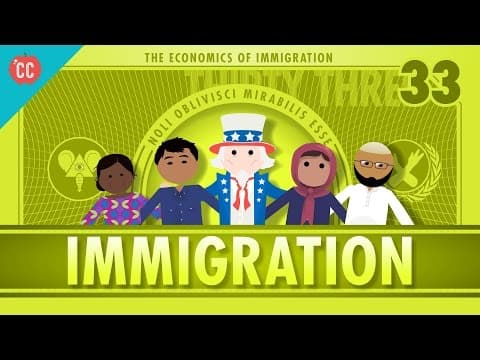 The Economics of Immigration: Crash Course Economics #33 thumbnail