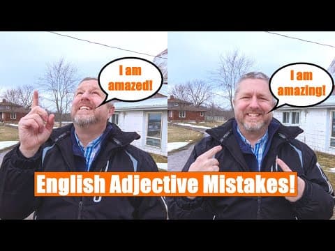 What Are the Differences Between -ed and -ing Adjectives? thumbnail