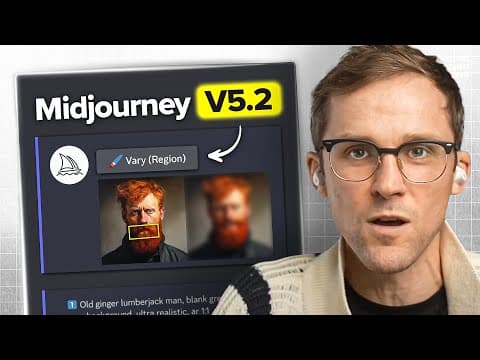 Midjourney V5.2 Massive Update... You Won't Believe What You Can Do thumbnail