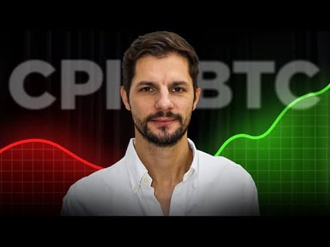 What's Next for Bitcoin as CPI Numbers Impact the Market? thumbnail