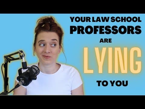 your law school professors are lying to you thumbnail