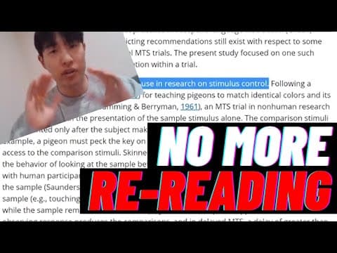 How to Read Effectively When You're Tired or Distracted thumbnail