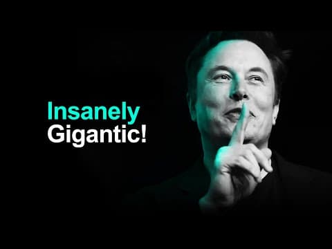 Elon On Tesla’s ‘INSANELY GIGANTIC’ Mind Boggling Future thumbnail