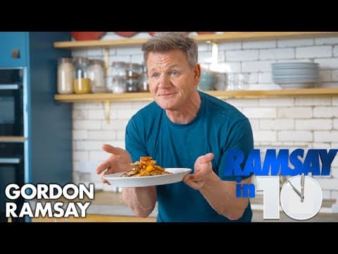 Gordon Ramsay Makes a Pork Dish in UNDER 10 Minutes | Ramsay in 10 thumbnail