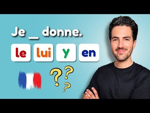 PRONOMS FRANÇAIS | 😉 Explications, Exemples et Test thumbnail